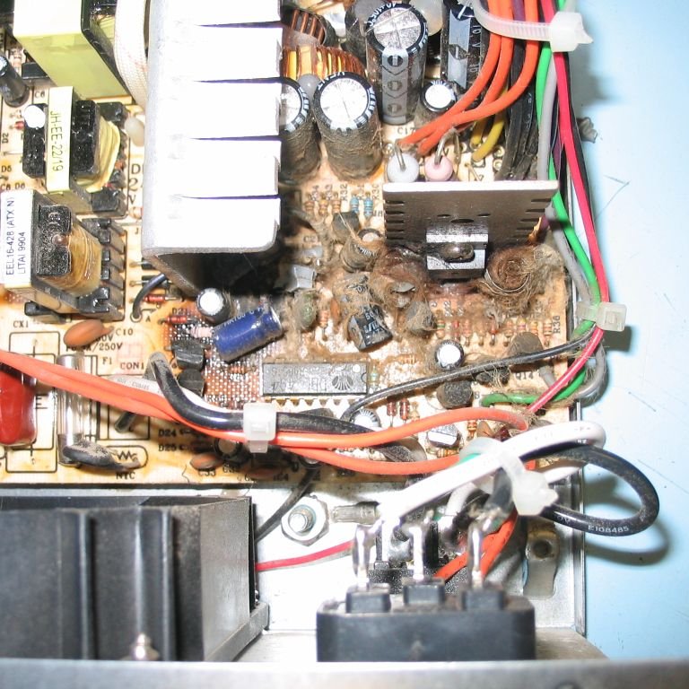 Blown Power Supply